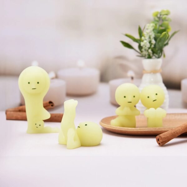 Smiski yoga series 4 figures
