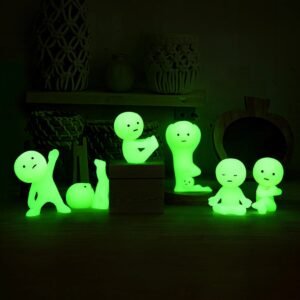 Smiski yoga series glow-in-the-dark figures